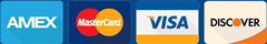 Credit Cards Accepted